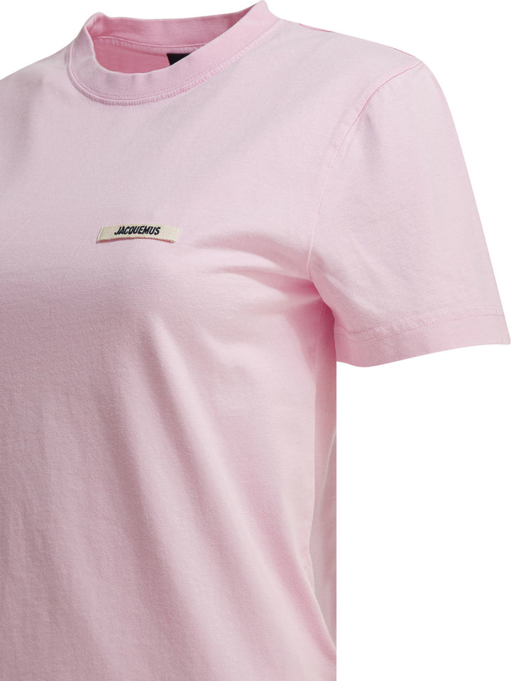 Jacquemus Gros Grain T-shirts - Rosa | 8bdf306033c319175a5e06b5f92162c0c9f02a10