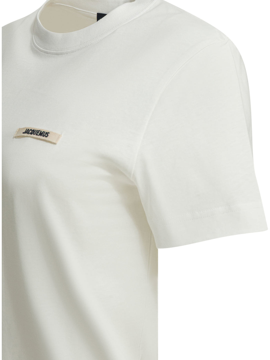 Jacquemus Gros Grain T-shirts - Bianco | c5406097786ba61d370925c3d127b385418b8352