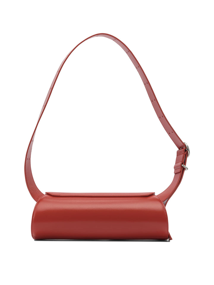 Jil Sander Cannolo Borse a Spalla e Tracolla - Rosso | 11469fcd5005070198d2c84aff5e4c4e9903b0ad