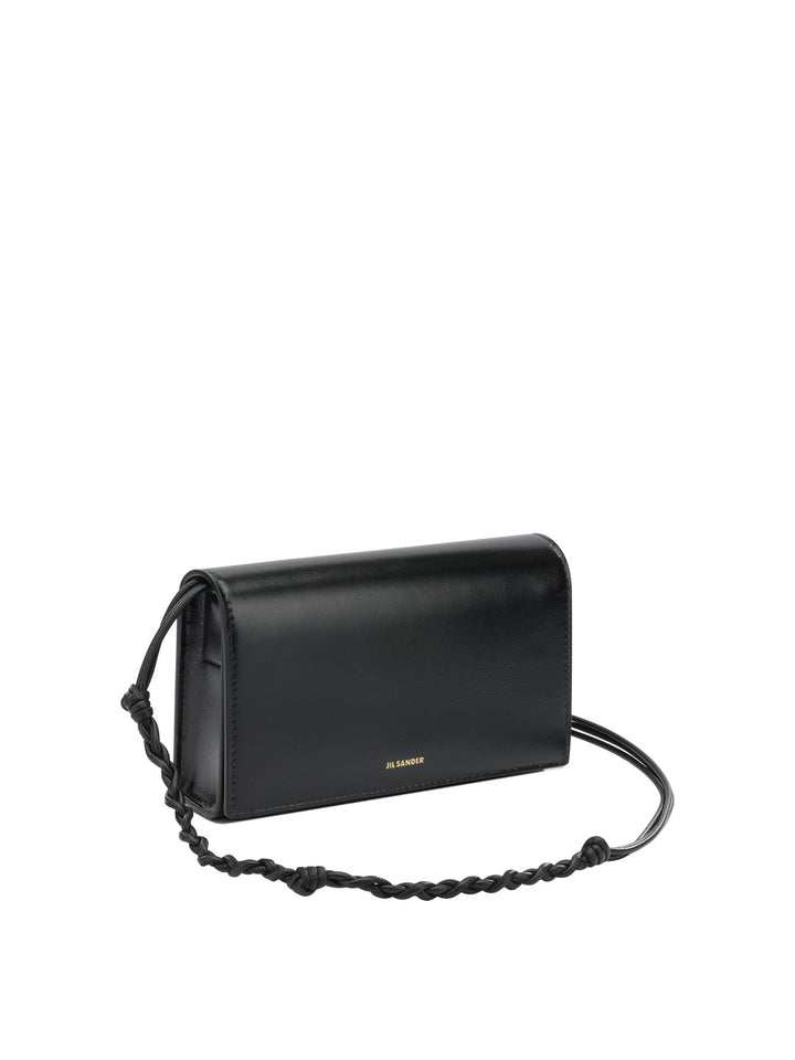 Jil Sander Tangle Wallets & Card holders - Nero | 22b6f6c78438ddfb9b6373e9f2c34289b5f83e8c