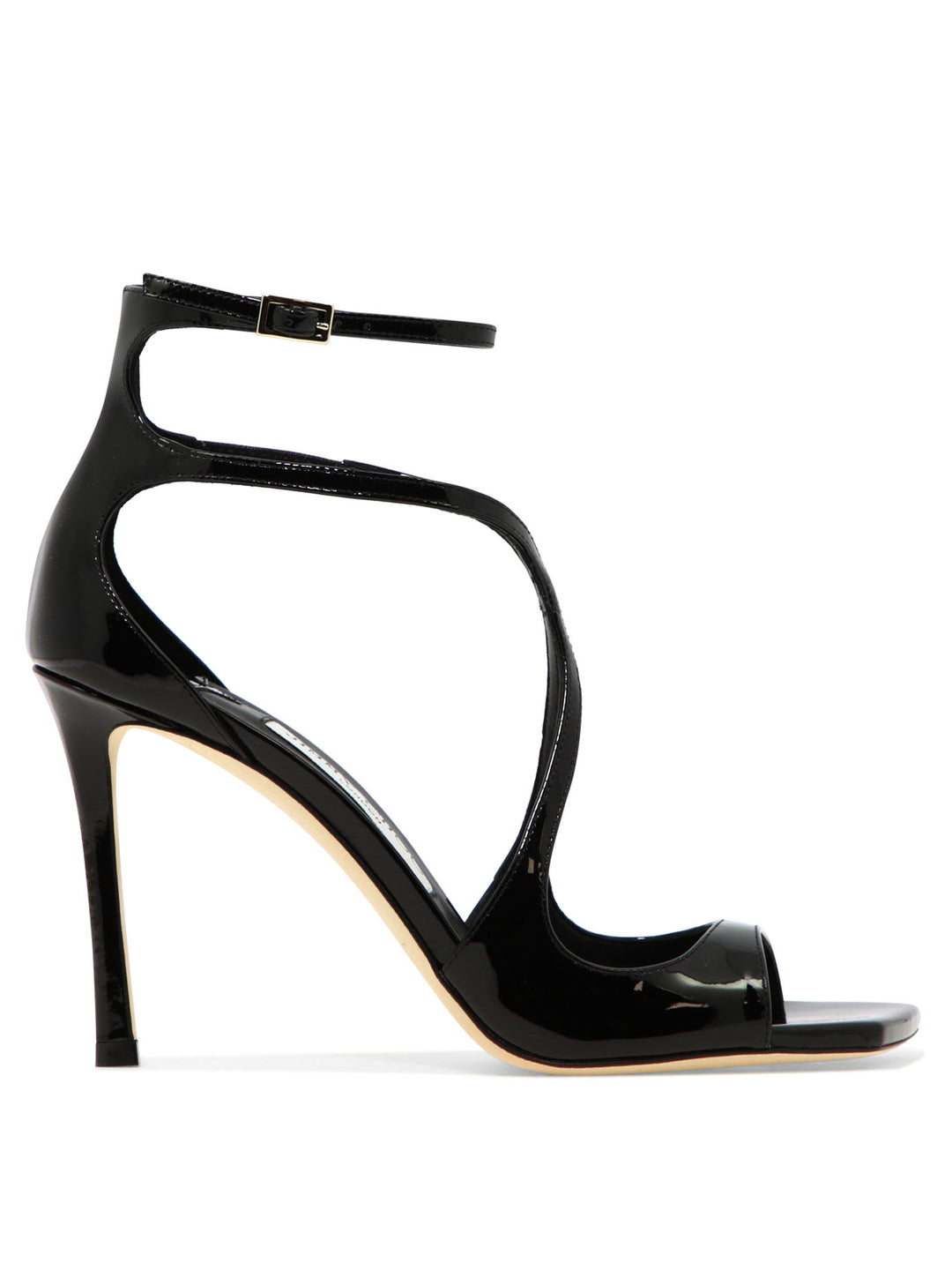 Jimmy Choo Azia 95mm Sandali - Nero | a2aaf96dc6dc0b8ad0c99ab334abc3cb7d2a0972