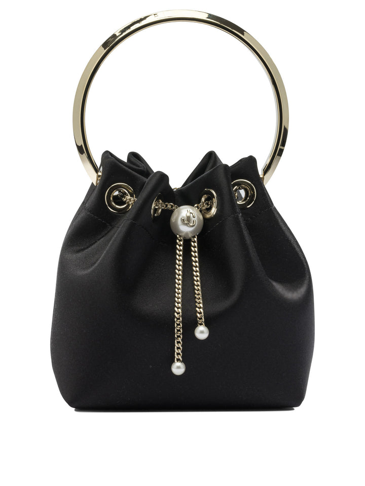 Jimmy Choo Bon Bon Handbags - Nero | 320043407d69fd164fbd2e0b9256f59e1a1a04f5