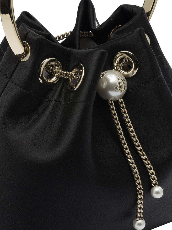 Jimmy Choo Bon Bon Handbags - Nero | 1eb97c1fe8b981e8b7e463a9e12b03cde6fc0d90