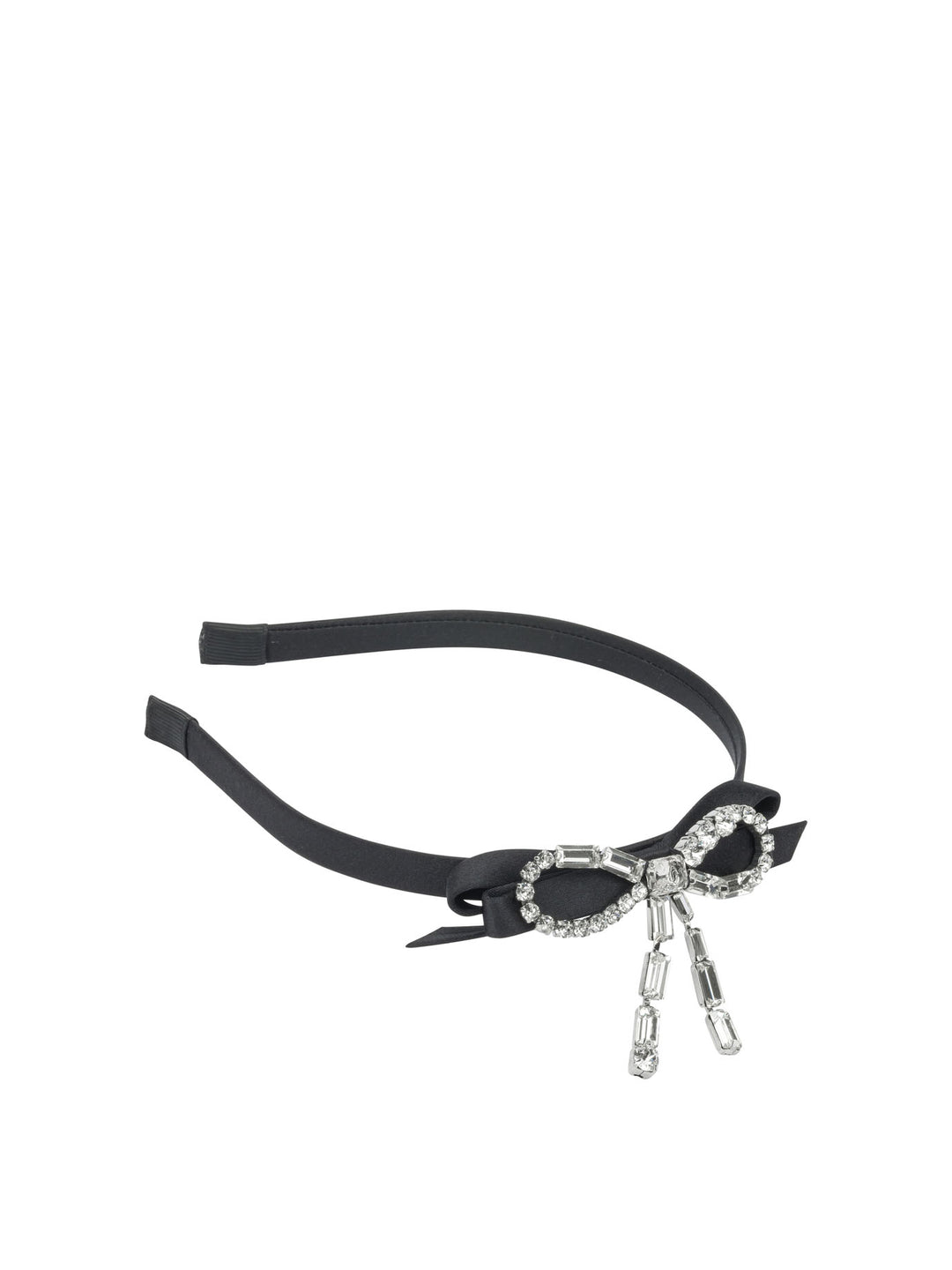Jimmy Choo Crystal Bow Accessori per Capelli - Nero | 34483e603dde9565855c7f537deda9c0dc27fb4c