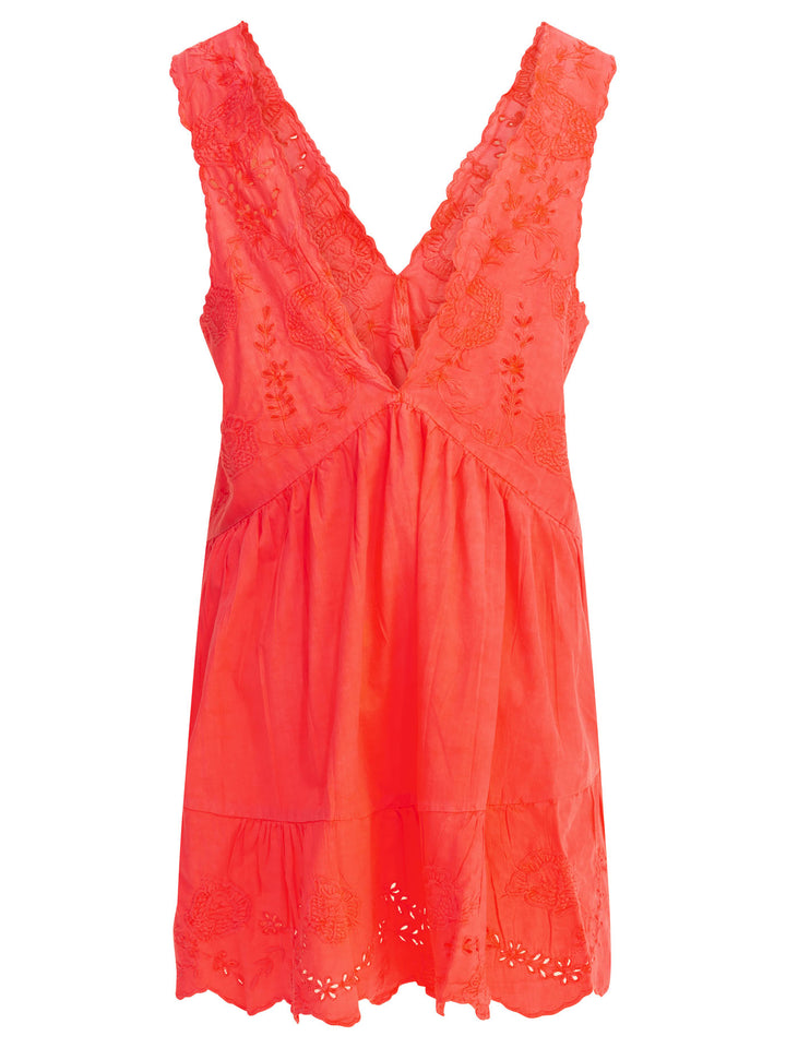 Juliet Dunn Short A-Line Dress Abiti - Fucsia | f3454e6e66d0be5ce34a633306d356d372965391