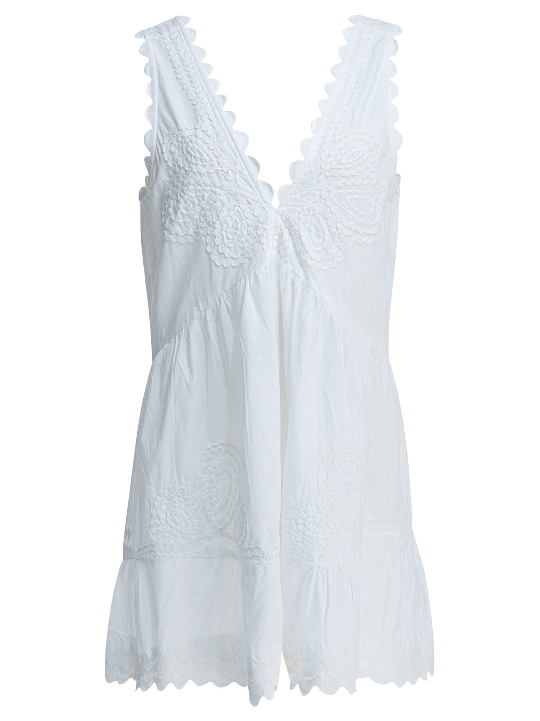 Juliet Dunn Short A-Line Dress Abiti - Bianco | 4697b080bbd0490a0e555e7981bbff898885ccc9