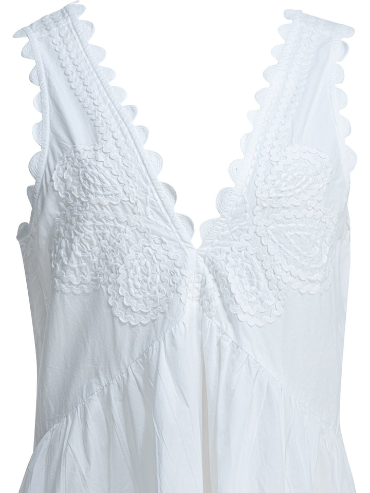 Juliet Dunn Short A-Line Dress Abiti - Bianco | 32ca98c93708d3236a7ec4e561ed0b2e8d0c1c26