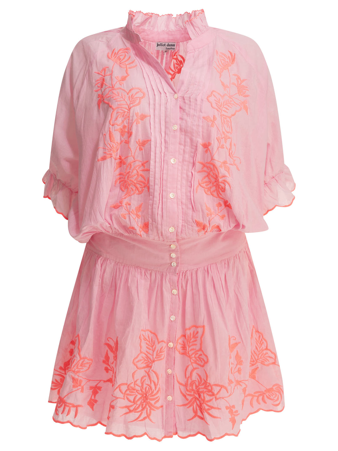 Juliet Dunn Short Shirt Dress Abiti - Rosa | 1cddff683e7dd3b4d4512ee1c622a9ab0cce0dfe