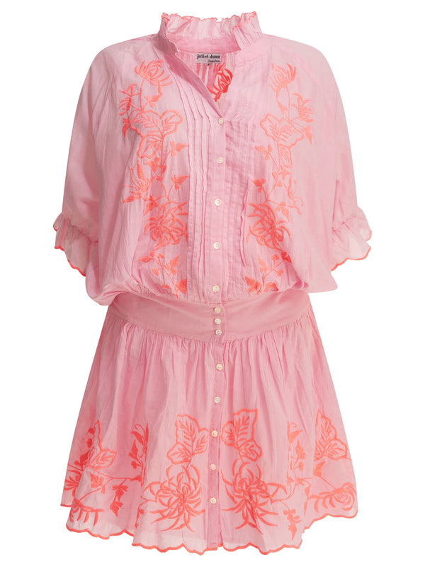 Short Shirt Dress Abiti Rosa
