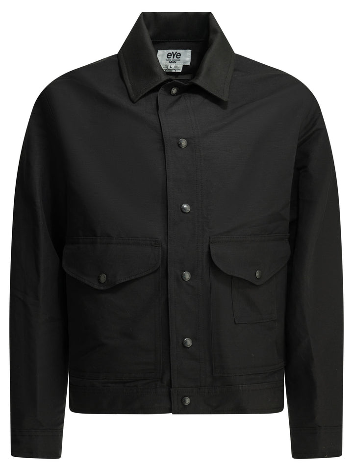 Junya Watanabe Man Junya Watanabe X Filson Overshirt Jacket Jackets and Coats - Nero | 719c0d0e48cbbda07cea005f79241021623398b6