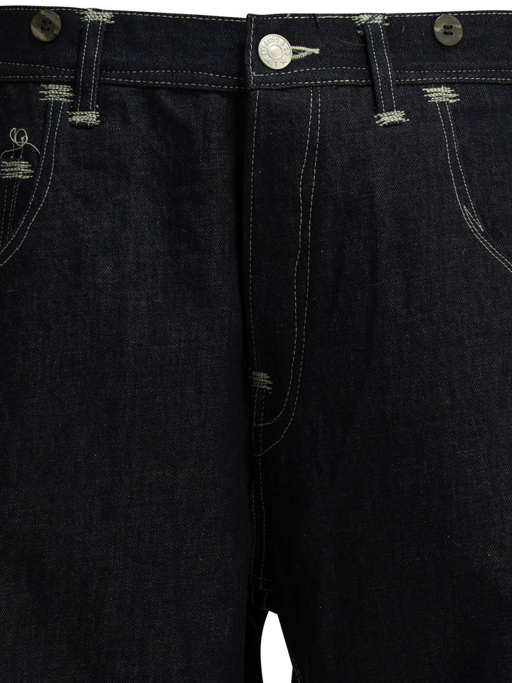 Junya Watanabe Man Junya Watanabe Man X Levi's® 5-Pocket Workwear  Wide Leg Jeans - Blu | 806d428911b647d0e61a89d39a3f2961d86d0b85