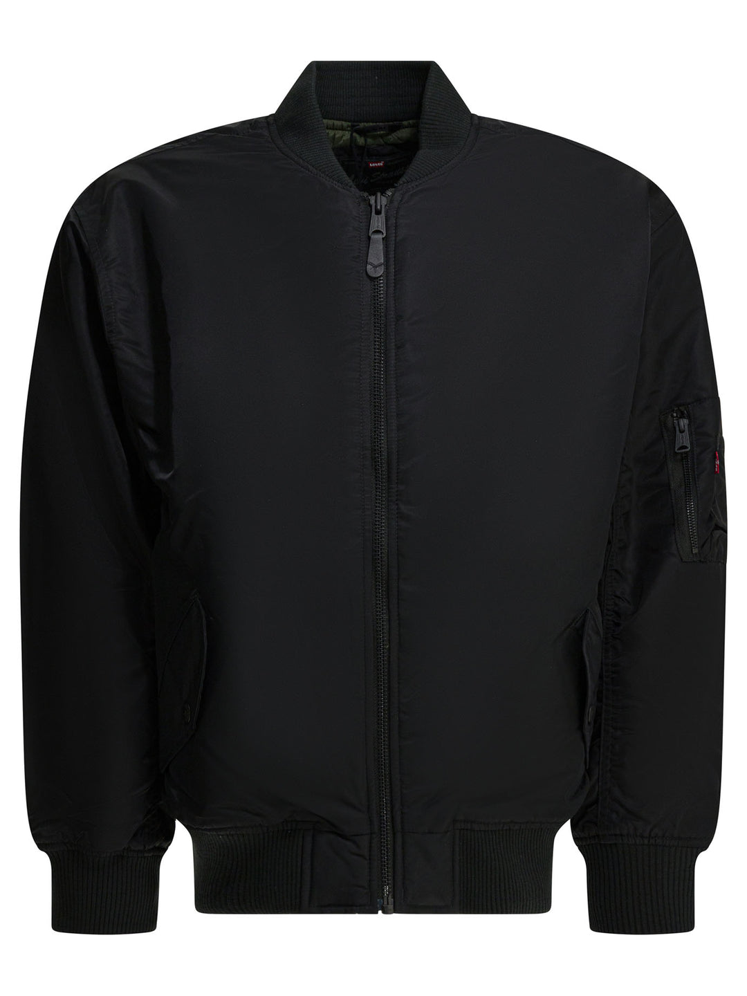Levi'S Nylon Bomber Jacket Jackets and Coats - Nero | 7ea82d084ee33f4eb061ca65d086a9c8cf42b761