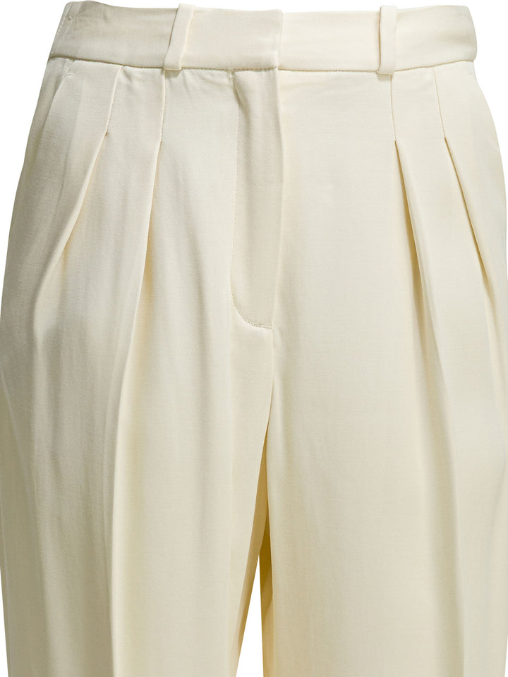 Loulou De Saison  Trousers - Bianco | a67fe03baef5c5f456299bcc889b3bf6095a2dca