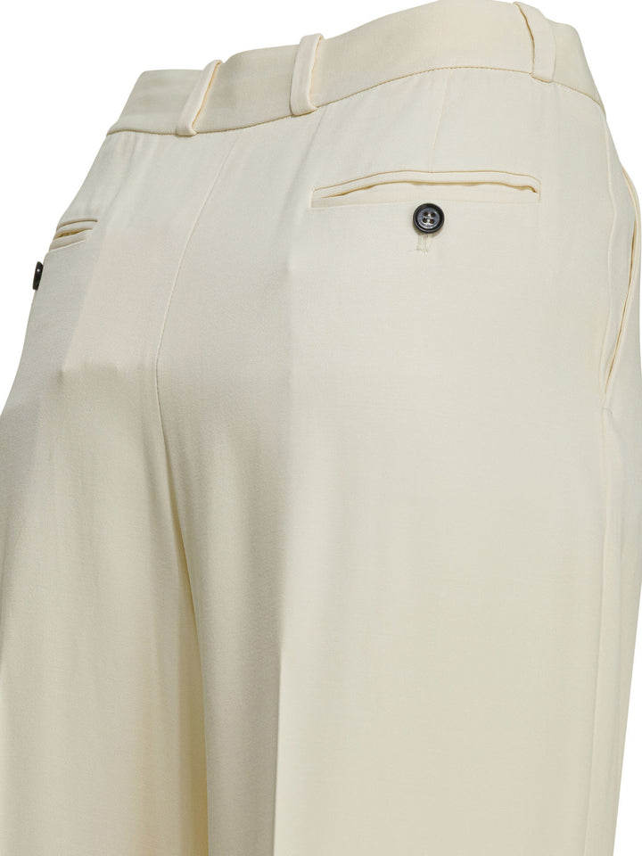 Loulou De Saison  Trousers - Bianco | 94428e86e24625679a35ed994925f14c6778e08c