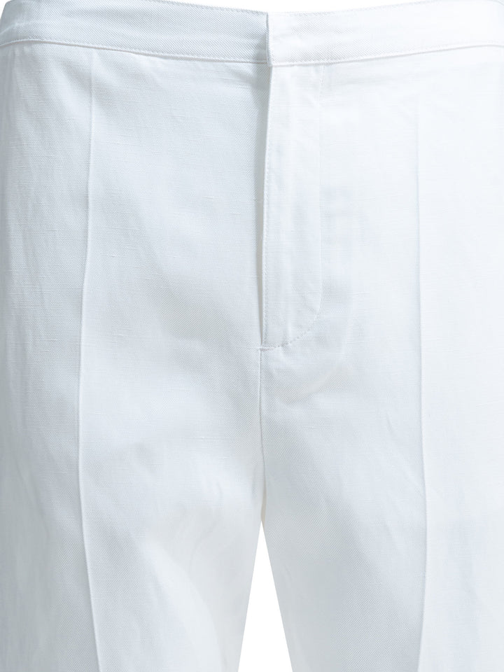 Loulou De Saison  Shorts - Bianco | 4e29443b70dd7f3ea3b88ba7f3a67fc6a4684e7f