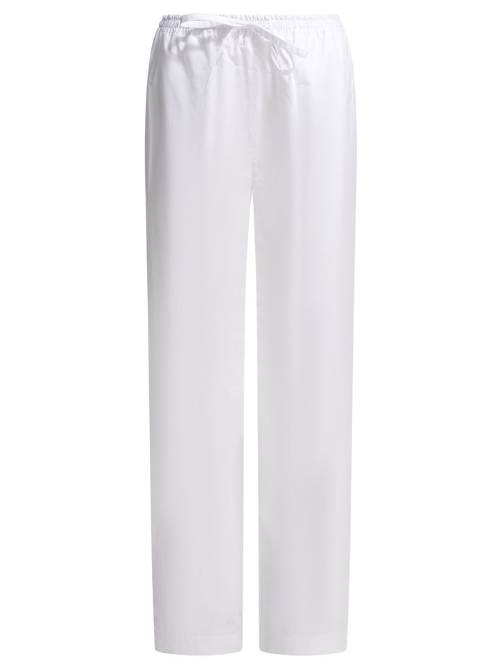 Loulou De Saison  Trousers - Bianco | b4c59478bd964416641092111f85360d884339e6