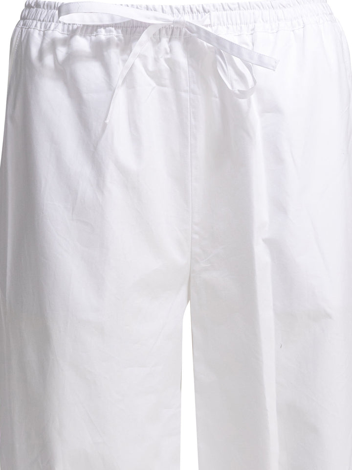 Loulou De Saison  Trousers - Bianco | 0c7d7b96c28829566ae48ce375692580cdc510de