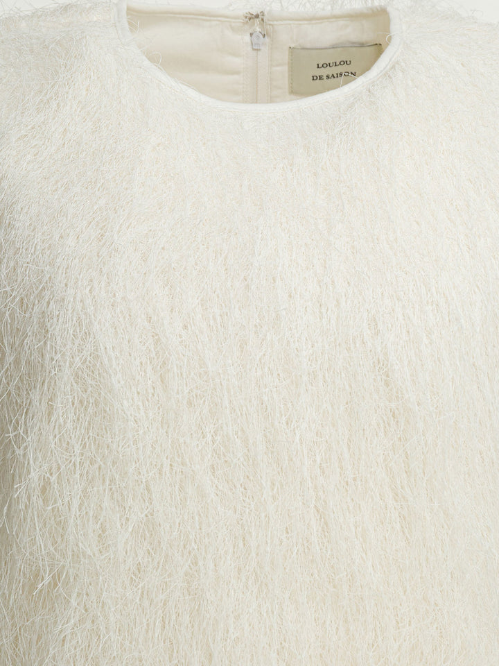 Loulou De Saison  Top - Bianco | f91f465f861db8262b9db749536e8cdf0ba8f339