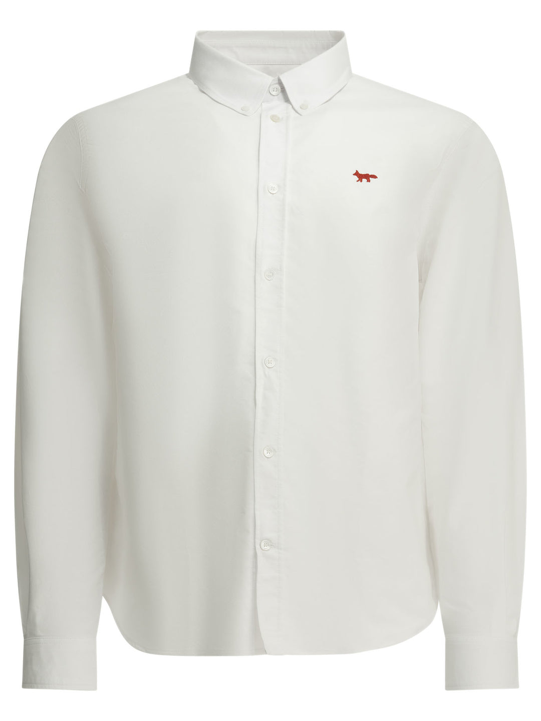 Maison Kitsuné Profile Fox Shirts - Bianco | da30ecfe5642326eb125fa1a8f2cbd67a78b580b