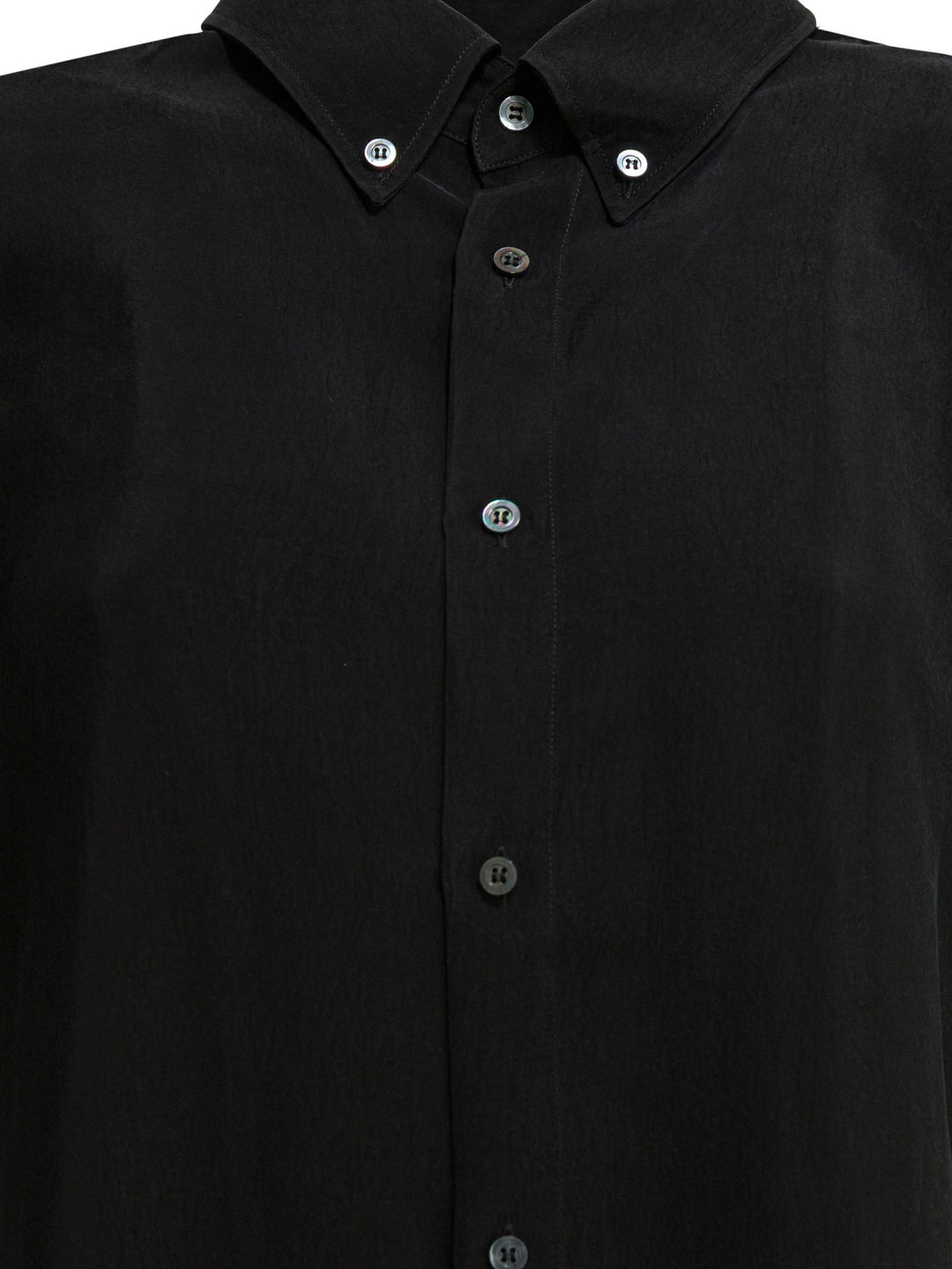 Maison Margiela Casual Button-Down Shirt Shirts - Nero | c291e783dbfd391bf049e132532015d981457086
