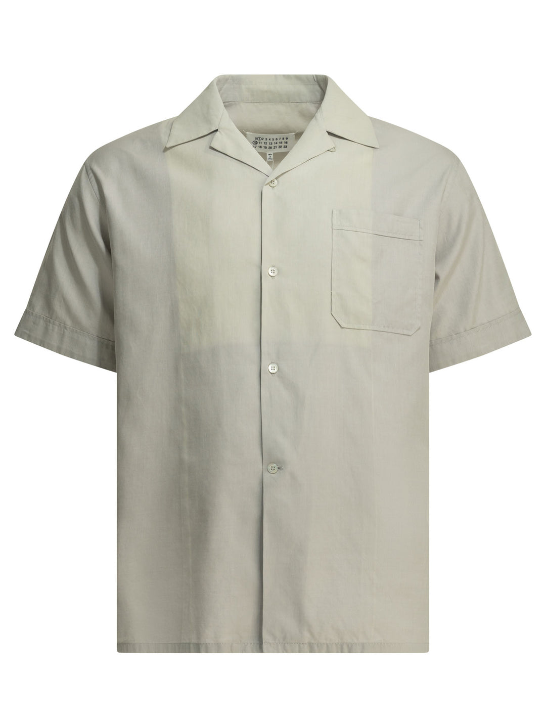 Maison Margiela Casual Cotton Shirt Shirts - Grey | 5ceb2425f23b956317b79b8dce36cd5738b38a0b