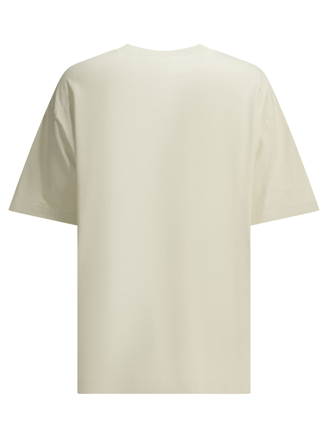 Maison Margiela Crew-Neck T-Shirt With Logo T-shirts - Bianco | 0127b6bea014140ee7ead8de0dac96c7a8bc45a3