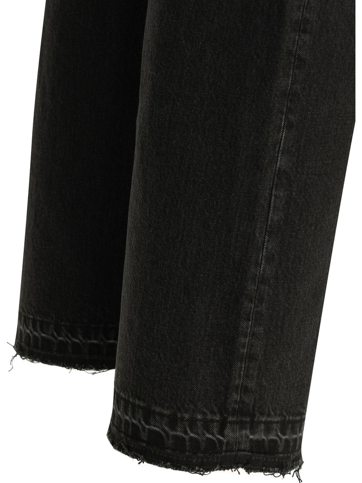 Maison Margiela Memory Of The Hem Jeans - Nero | 2137448995d1e88eb803b294b89e49e8457e2254