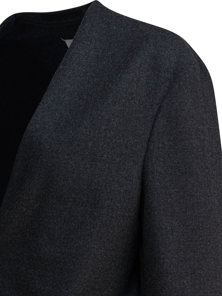 Maison Margiela Virgin Wool Blazer Jackets and Coats - Grey | 0d22297a7dc28d390972d3cddaa6508fa5880803