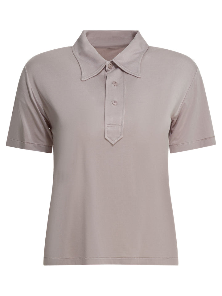 Maison Margiela Polo Shirt With Buttons Polo shirts - Rosa | 9b9a3d278809953ac3ee97e9e93c3c199ca17030
