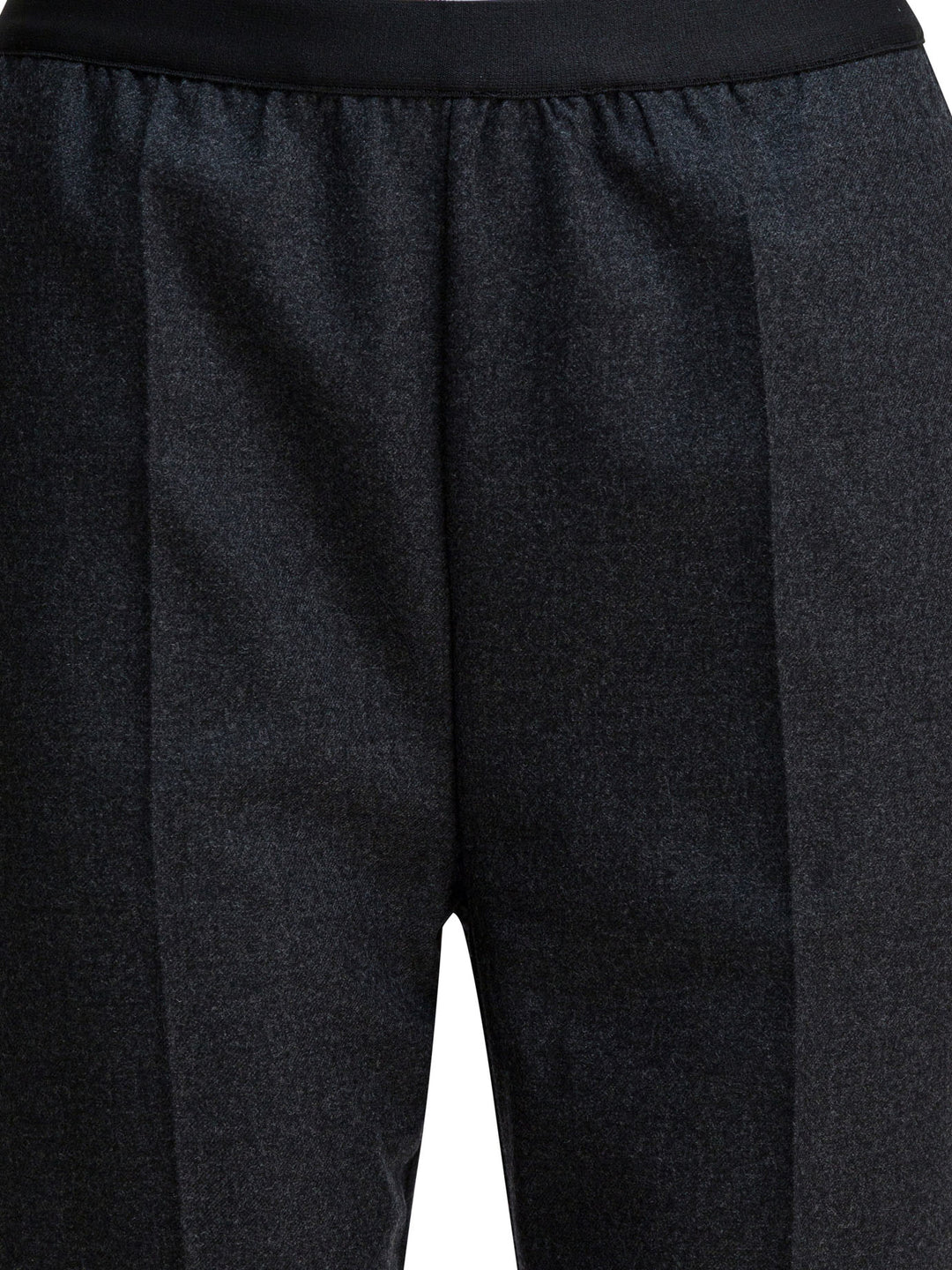 Maison Margiela Straight-Leg Pants In Wool Trousers - Grey | 5c9d4db0aa637b60e28facf9e9a19fc7be76108b