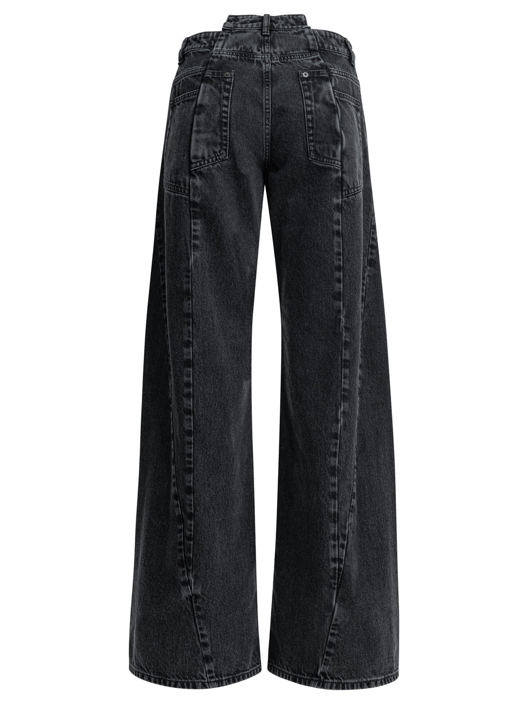 Maison Margiela Wide Leg Jeans - Nero | 0c3470861bd078586a746c57fbd546f910878c3b
