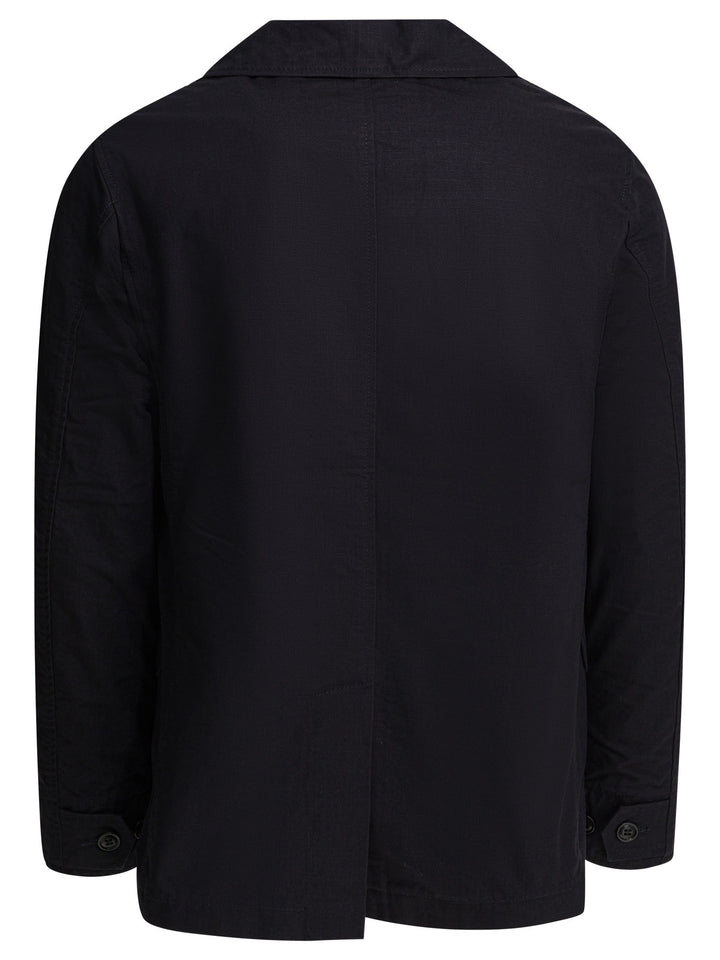 Manifattura Ceccarelli Bush Jackets and Coats - Blu | 645c299b0d4fd09380102b0ec5ceabe43079269a