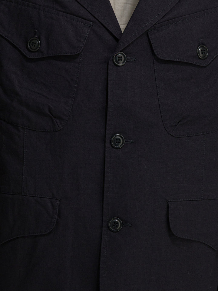 Manifattura Ceccarelli Bush Jackets and Coats - Blu | ba3dfdceb8aff4ed92f39dc568f4e5e5bd56a6bf