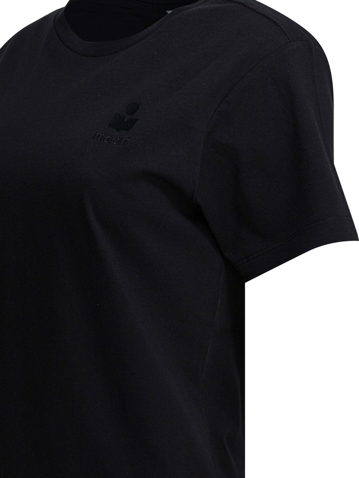 Marant ÉToile Aby T-shirts - Nero | 8359c7f582a11b674bf0191f890f3c8ea9734e8d