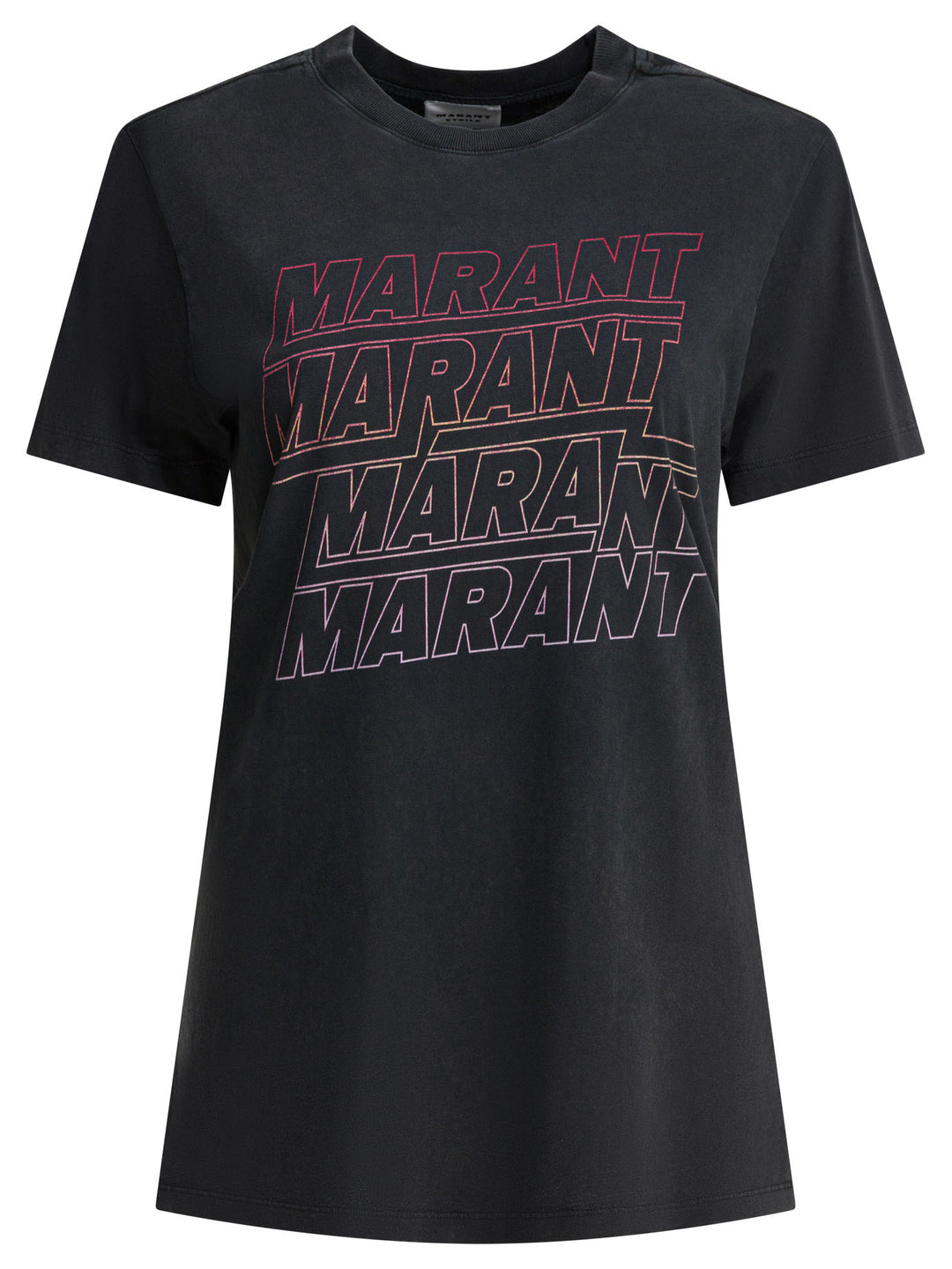 Marant ÉToile Zoeline T-shirts - Nero | 8dc1ec8af106f4353f3fd110bc58953efef3a321