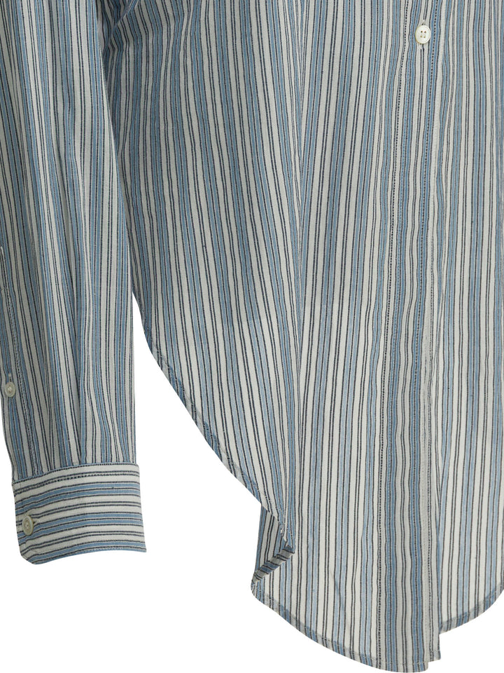 Marant ÉToile Nath Shirts - Blu | bcb9193e6f9284e6aceeda9e2741845926722132