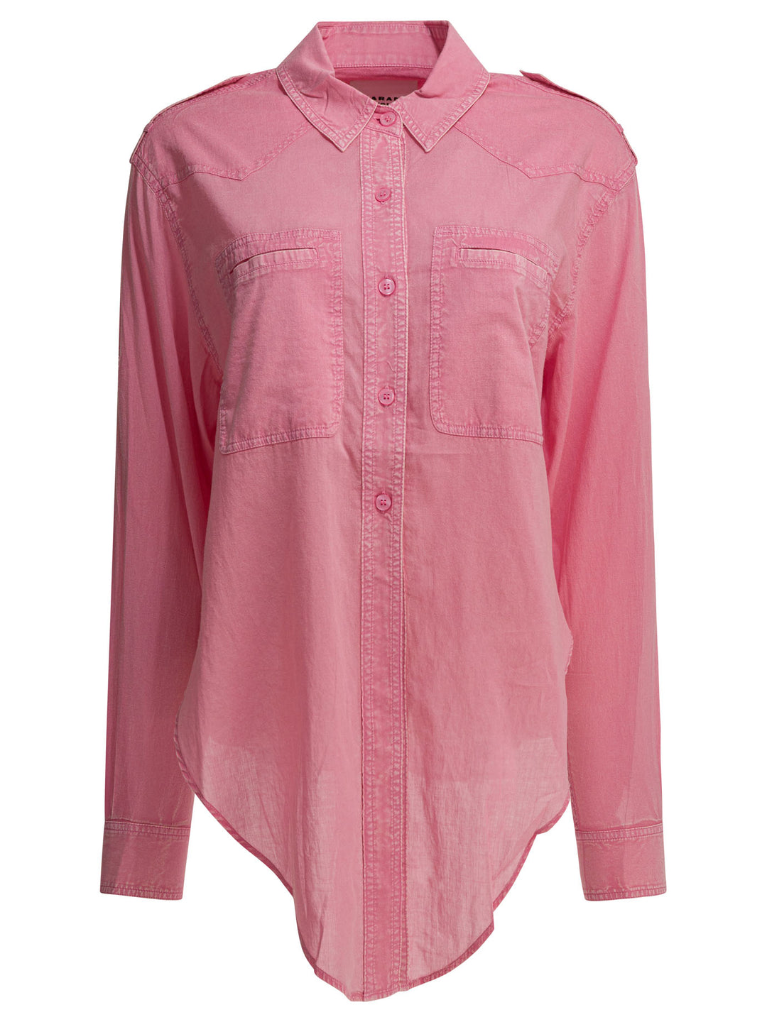 Marant ÉToile Valiane Shirts - Rosa | 1bc0fdb9fe15d09e3128770d382fd8ae01e5a775