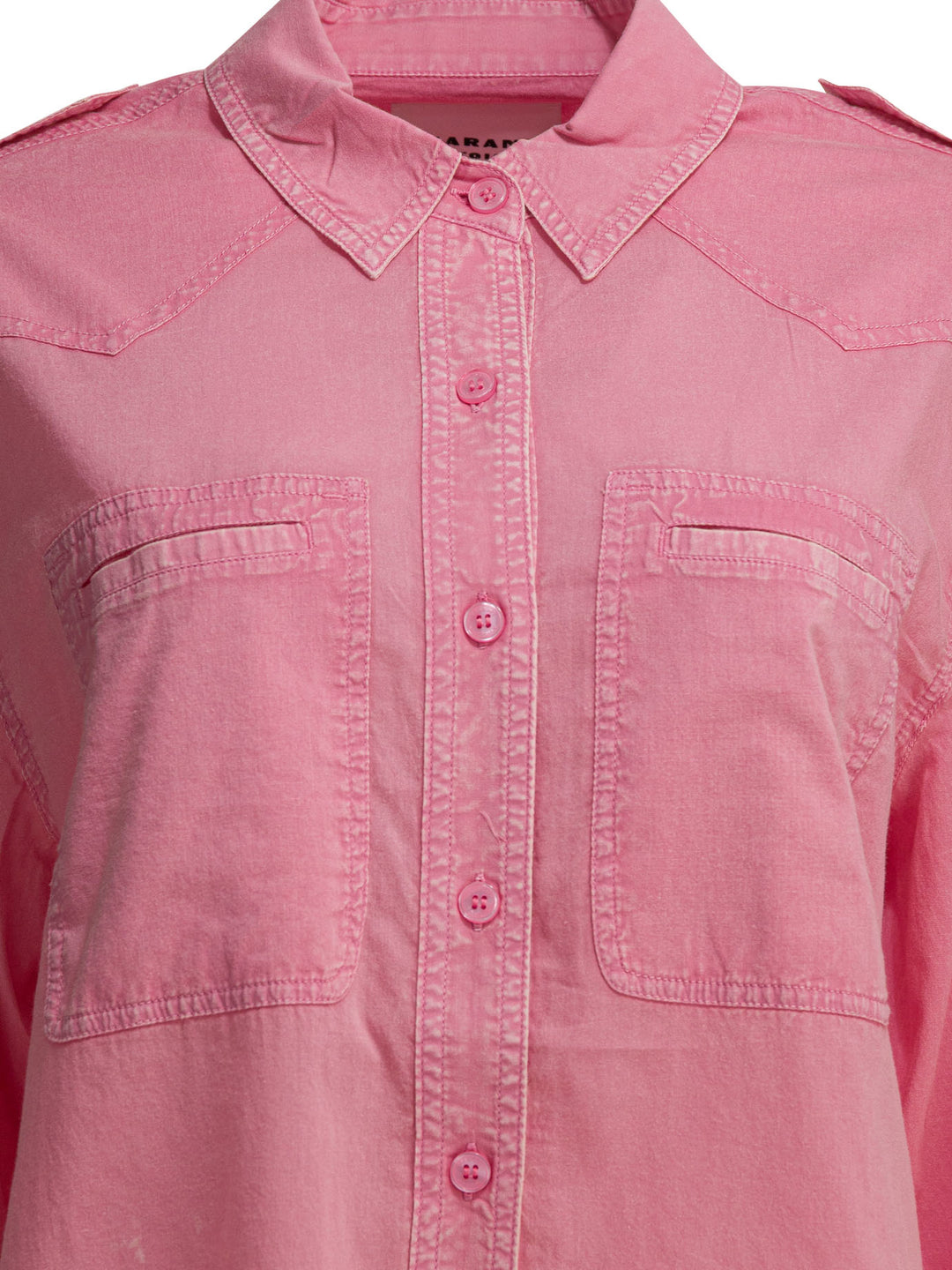 Marant ÉToile Valiane Shirts - Rosa | c8f5cfcd3b68f4fe85ea21cb0a103ba09660b8a6