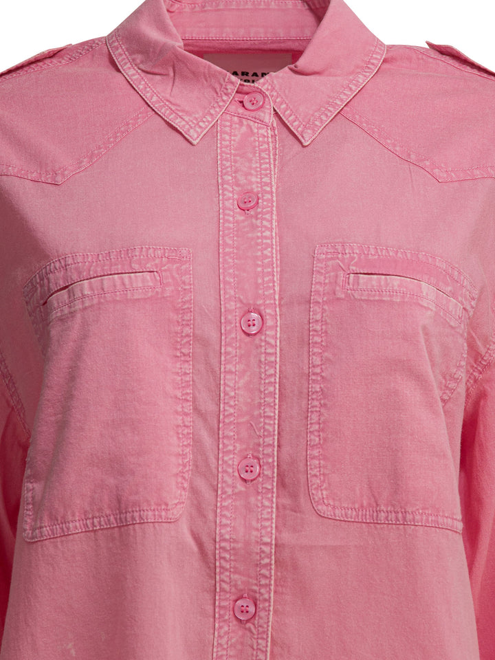 Marant ÉToile Valiane Shirts - Rosa | c8f5cfcd3b68f4fe85ea21cb0a103ba09660b8a6