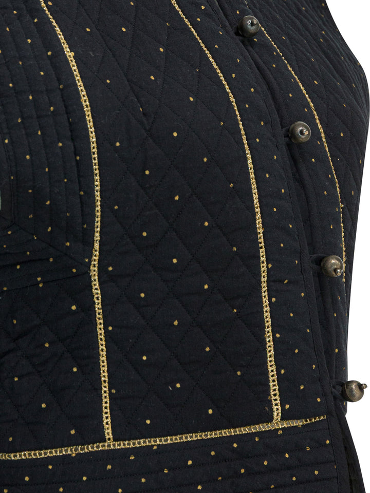 Marant ÉToile Volana Jackets and Coats - Nero | 98dddb02924c412cf1201955d95c98a5f78f3a29