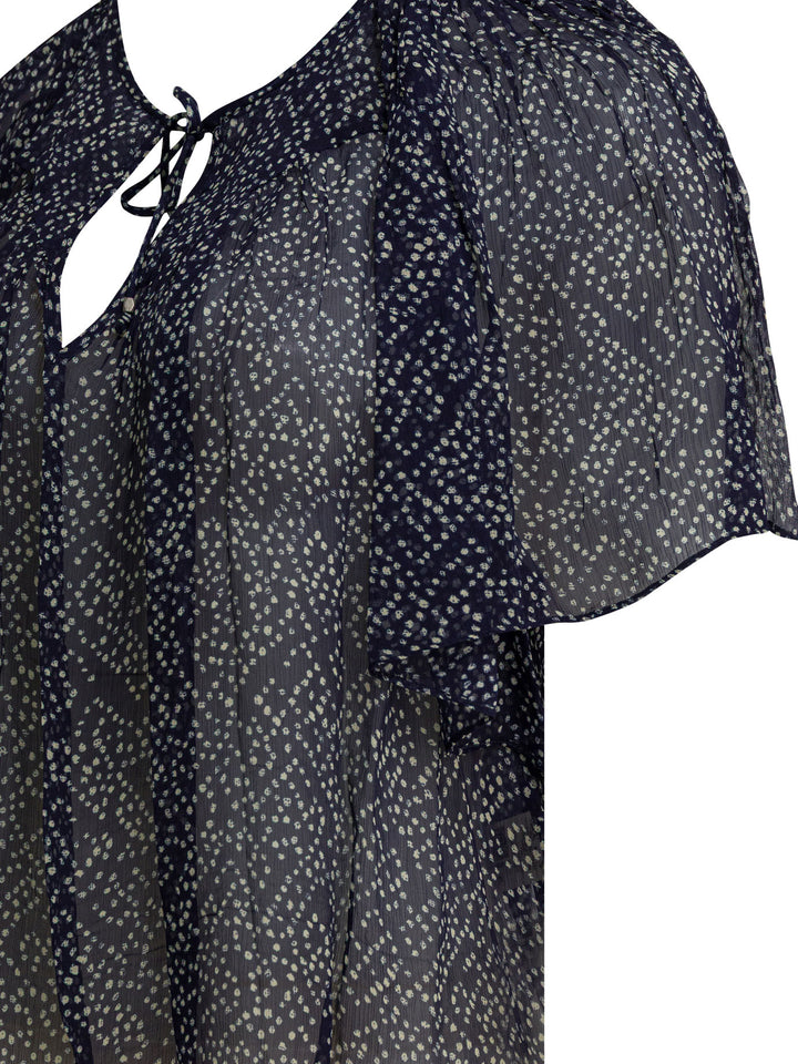 Marant ÉToile Neslya Shirts - Blu | b476096ed2f77ed764d110dbbfbebd1b58a0bfec