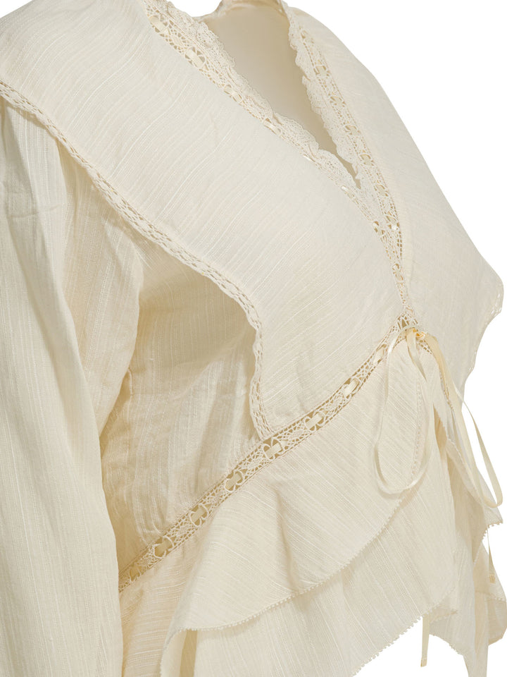 Marant ÉToile Damienne Shirts - Beige | aad0052e0eeddfa2f7368581243bceb18dea0e50