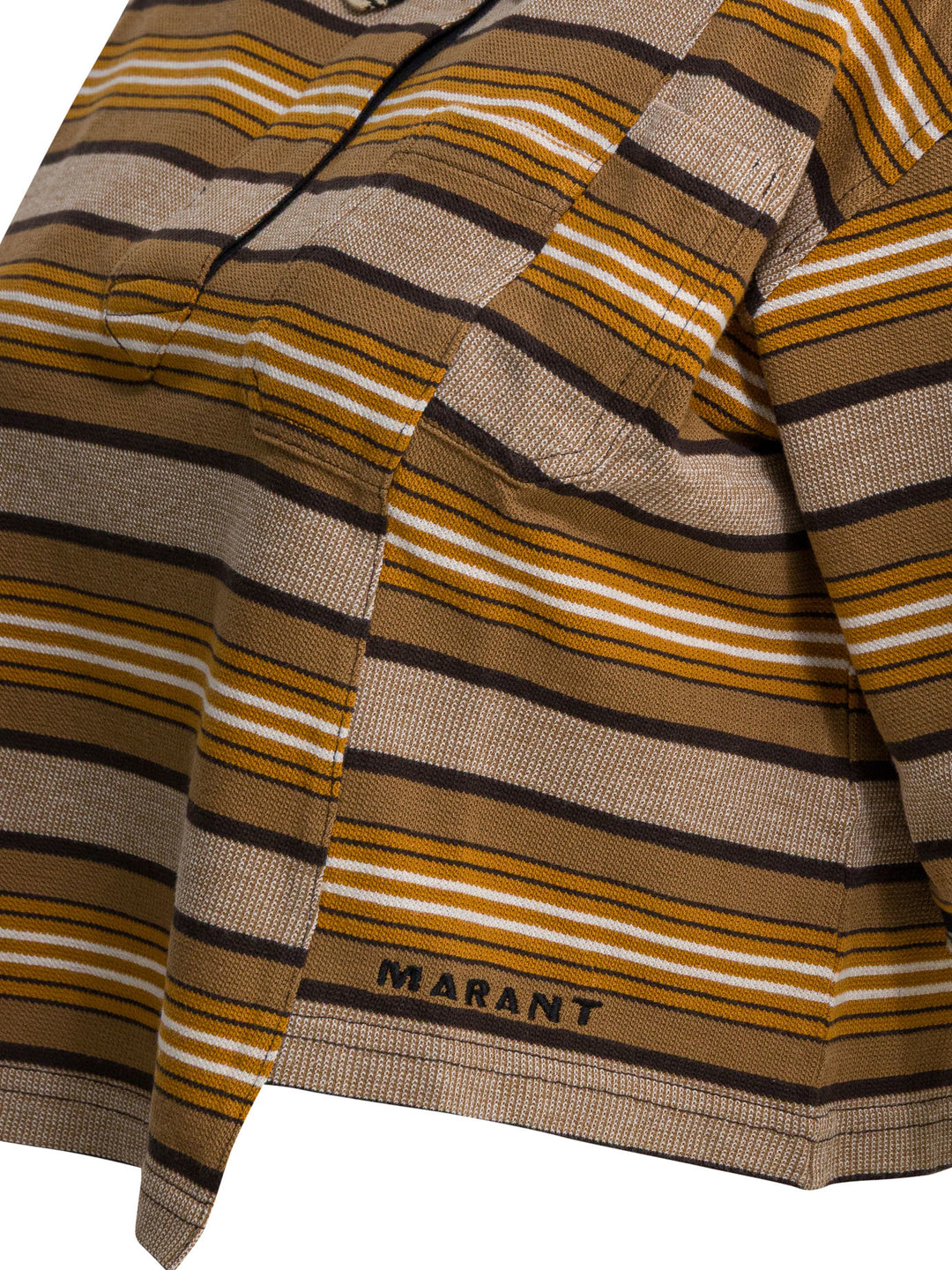 Marant ÉToile Isalyne Polo shirts - Beige | 3451c14f3b5e2ef41b89022ee6e0d40249b24224