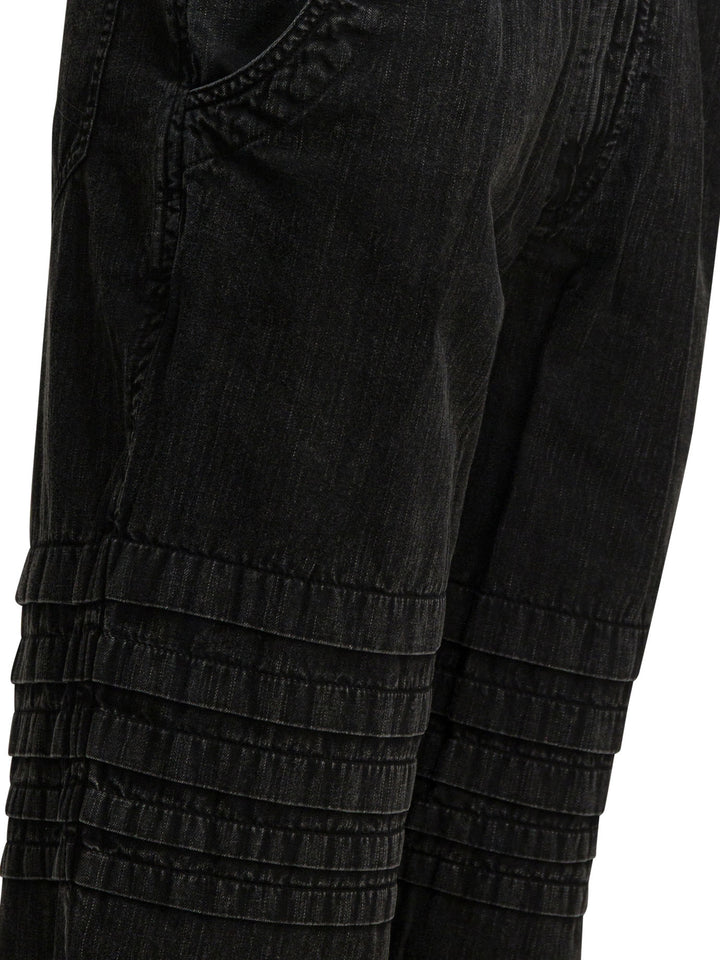 Marant ÉToile Mellya Trousers - Nero | 0e3119b8b0f795800b5fa21c1bc2b580b21f0fc5