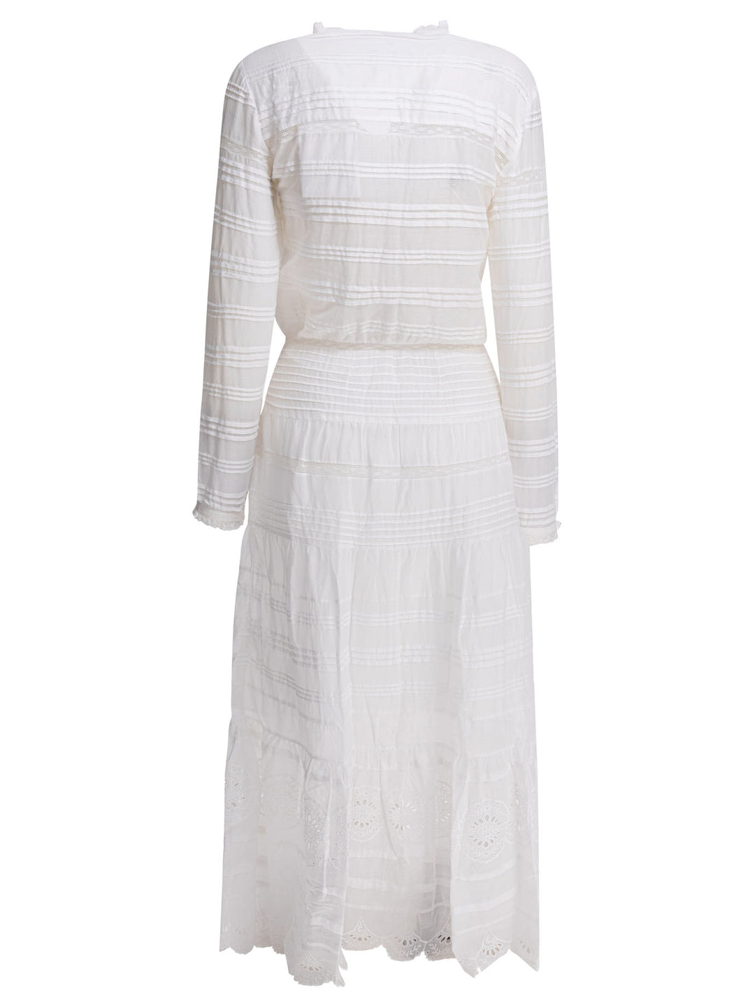 Marant ÉToile Cotton Chemise Dress Abiti - Bianco | 458812e72a00983242b339e5ad88a7b72849af20