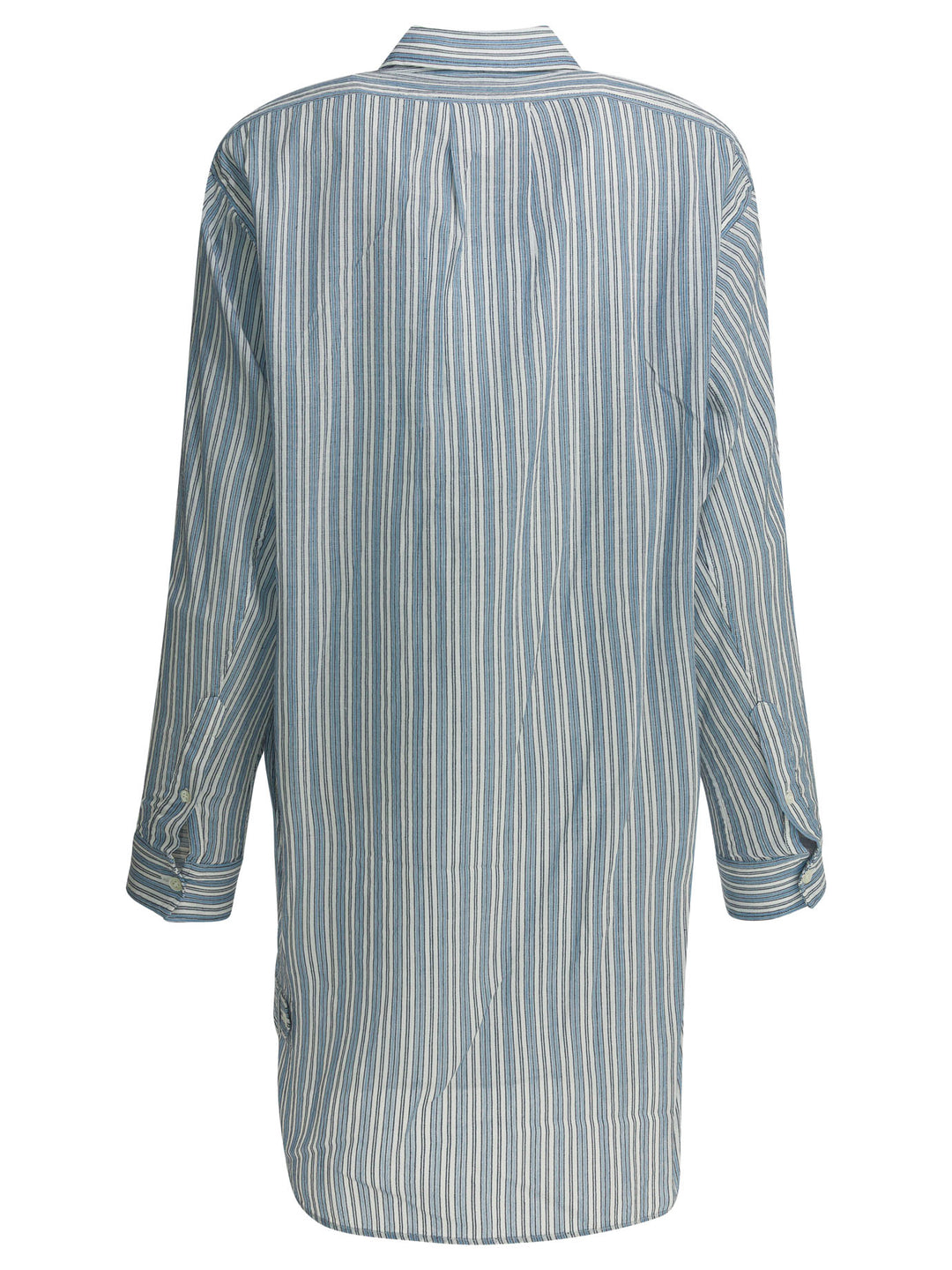 Marant ÉToile Striped Chemisier Dress Abiti - Blu | 00e117e9792aae8f0c6a88f58db56b0fab86075c