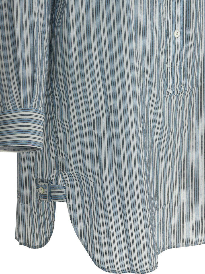 Marant ÉToile Striped Chemisier Dress Abiti - Blu | 17c9d2ef0982dc24c8941deacd304ccffb87a19f