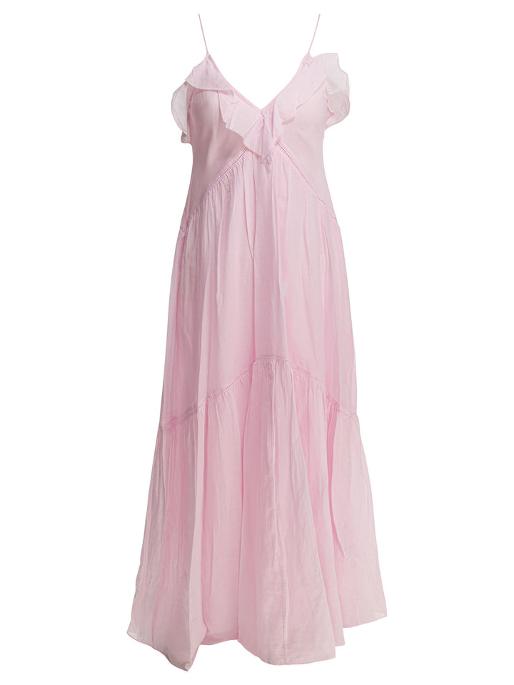 Marant ÉToile Dress With Ruffles Abiti - Rosa | c312eb69c64bd76156784de8a1a97fc61df74c8f