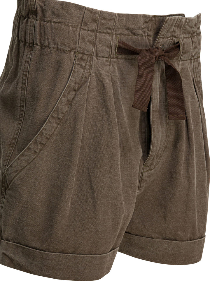 Marant ÉToile  Shorts - Marrone | 12ec8613f7b06b815aec5d3a9c25c8760e90650a