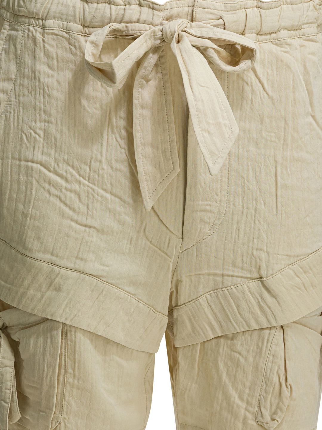 Marant ÉToile Bermia Shorts - Beige | 803db4839f907485d746df10df41ef49a1b1b4e6